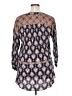 Dee Elly 100% Rayon Blue 3/4 Sleeve Blouse Size XL - photo 2