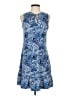 MICHAEL Michael Kors Paisley Blue Casual Dress Size XS - photo 1