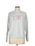 Rae Dunn Silver Sweatshirt Size M - photo 1