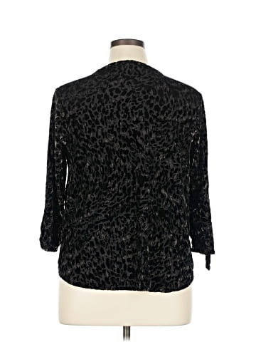 Roz & Ali 3/4 Sleeve Blouse (view 2)