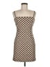 MISBHV Houndstooth Tan Cocktail Dress Size M - photo 1