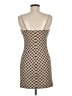 MISBHV Houndstooth Tan Cocktail Dress Size M - photo 2
