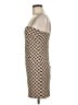 MISBHV Houndstooth Tan Cocktail Dress Size M - photo 5