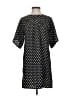 Vasia 100% Polyester Polka Dots Black Casual Dress Size XS - photo 1