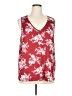 Flora Nikrooz Red Sleeveless Blouse Size 1X - photo 1