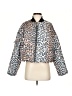 Assorted Brands Animal Print Blue Jacket Size S - photo 1