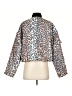 Assorted Brands Animal Print Blue Jacket Size S - photo 2