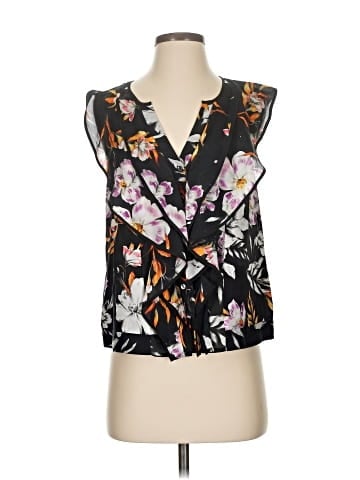Carlisle Sleeveless Silk Top (view 1)