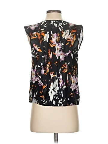 Carlisle Sleeveless Silk Top (view 2)