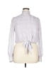 Lucy Paris 100% Polyester Pink Long Sleeve Blouse Size XL - photo 1