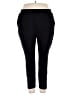 Universal Standard Solid Black Track Pants Size 22 (L) - photo 1