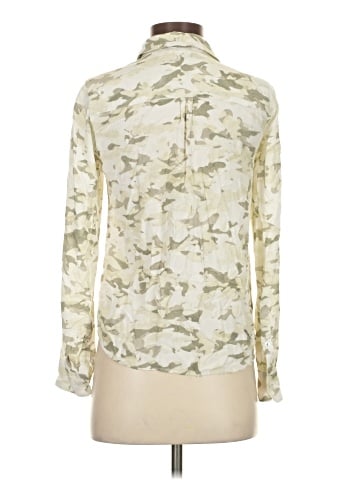 Ecru Long Sleeve Blouse (view 2)