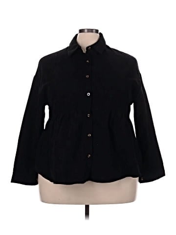 EOMENIE 3/4 Sleeve Blouse (view 1)