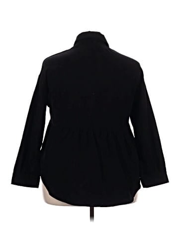 EOMENIE 3/4 Sleeve Blouse (view 2)