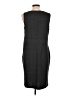 Merona Solid Gray Casual Dress Size L - photo 2