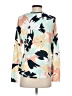 Hang Ten Ivory Long Sleeve Blouse Size S - photo 2
