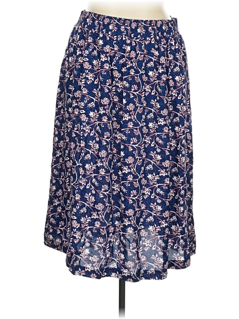 Croft & Barrow Casual Skirt In Blue