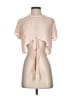 Sadie & Sage 100% Rayon Ivory Short Sleeve Blouse Size S - photo 1