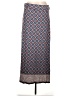 Max Studio Print Blue Casual Skirt Size L - photo 1