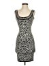 BCBGMAXAZRIA Animal Print Gray Cocktail Dress Size XS - photo 1