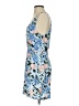Talula 100% Rayon Floral Blue Cocktail Dress Size S - photo 5