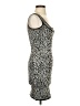 BCBGMAXAZRIA Animal Print Gray Cocktail Dress Size XS - photo 4