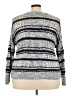 Coldwater Creek Tweed Silver Pullover Sweater Size 3X - photo 2