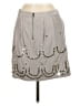 Leifsdottir Silver Gray Silk Skirt Size 6 - photo 2