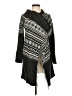 Quiksilver 100% Cotton Black Poncho Size XS - photo 1