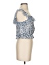 Q&A 100% Polyester Blue Sleeveless Blouse Size XS - photo 4