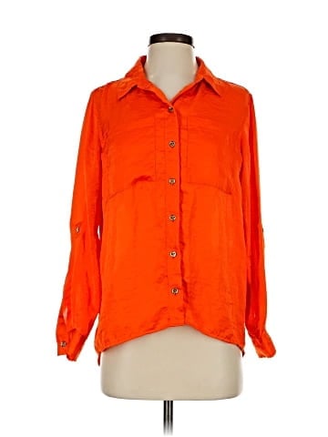 MICHAEL Michael Kors Long Sleeve Button-Down Shirt (view 1)