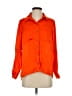 MICHAEL Michael Kors Orange Long Sleeve Button-Down Shirt Size S - photo 1
