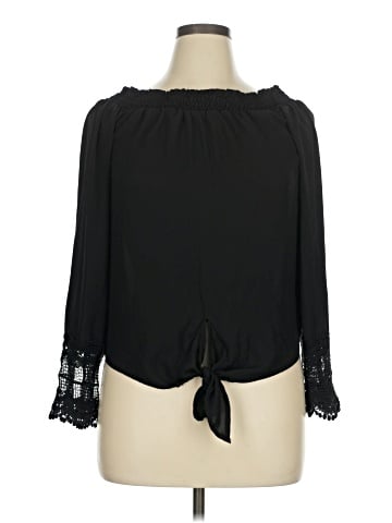 XOXO 3/4 Sleeve Blouse (view 1)