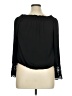 XOXO 100% Polyester Black 3/4 Sleeve Blouse Size XL - photo 2