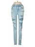 American Eagle Outfitters Graphic Blue Jeans Size 0 - photo 1