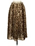 J.Crew 100% Polyester Animal Print Brown Casual Skirt Size 00 - photo 2