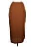 Unbranded Solid Brown Casual Skirt Size L - photo 1