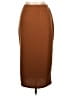 Unbranded Solid Brown Casual Skirt Size L - photo 2