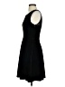 Velvet Solid Black Cocktail Dress Size S - photo 5