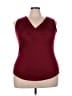 Unbranded Burgundy Sleeveless Top Size XXL - photo 1