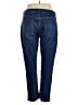 Old Navy Solid Blue Jeans Size 14 SHORT - photo 2