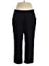 Lands' End Solid Black Active Pants Size 1X - photo 1