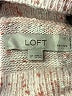 Ann Taylor LOFT Tweed Pink Turtleneck Sweater Size L - photo 6