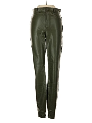 Zara Faux Leather Pants (view 1)
