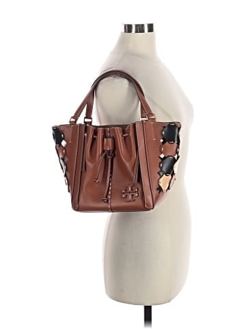 Tory Burch Leather Satchel (view 2)