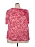 Lane Bryant 100% Polyester Red Short Sleeve Blouse Size 18 - 20 Plus - photo 1