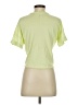 NSF 100% Cotton Solid Green Short Sleeve Top Size S - photo 2