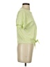 NSF 100% Cotton Solid Green Short Sleeve Top Size S - photo 4