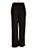 Coldwater Creek Tweed Black Tan Dress Pants Size L - photo 2