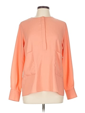 Altuzarra Long Sleeve Silk Top (view 1)